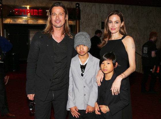 Brad Pitt, Angelina Jolie, Pax, Maddox Brad Pitt, Angelina Jolie, Pax, Maddox